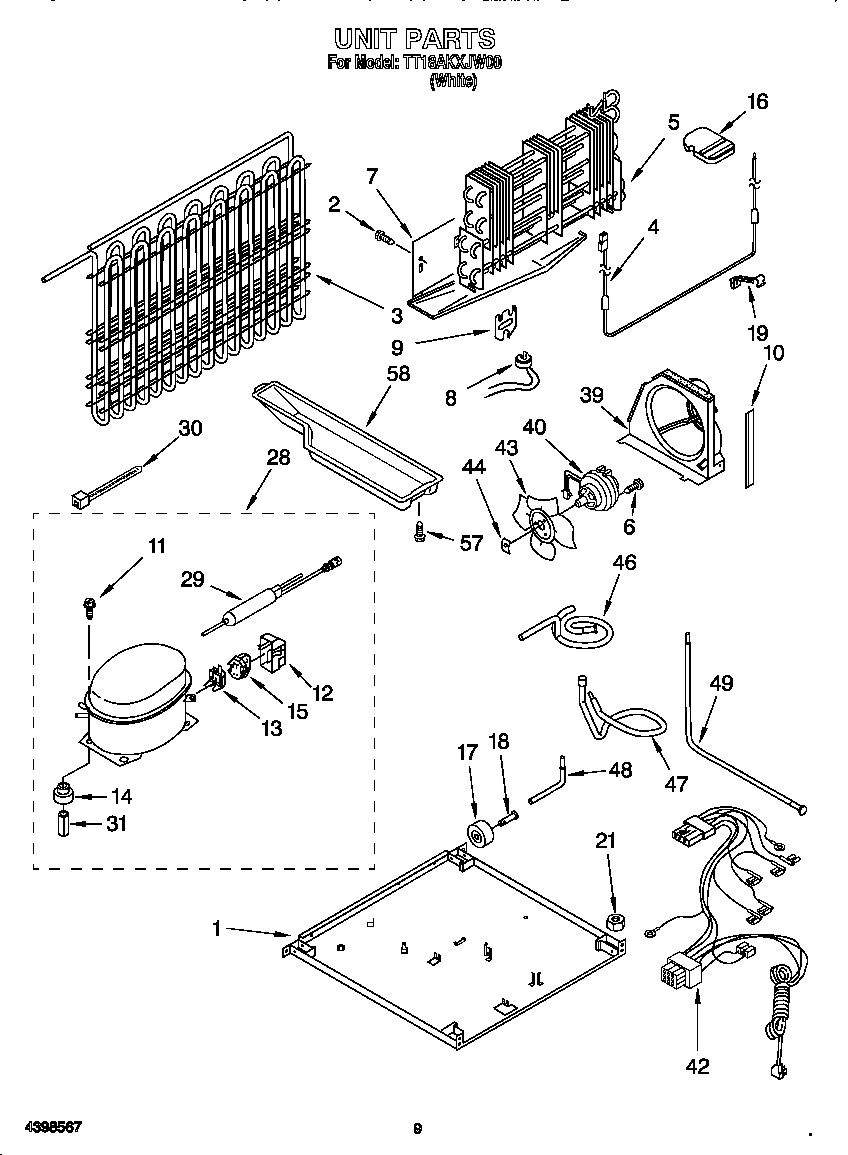 Estate TT18AKXJN00 unit diagram