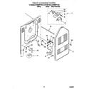 KitchenAid KESH307HWH4 rear chassis diagram
