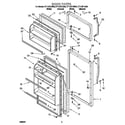 Whirlpool ET17JKYJN00 door diagram