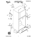 Whirlpool ET21GKXHW01 cabinet diagram