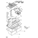 Whirlpool ET21GKXHW01 shelf diagram