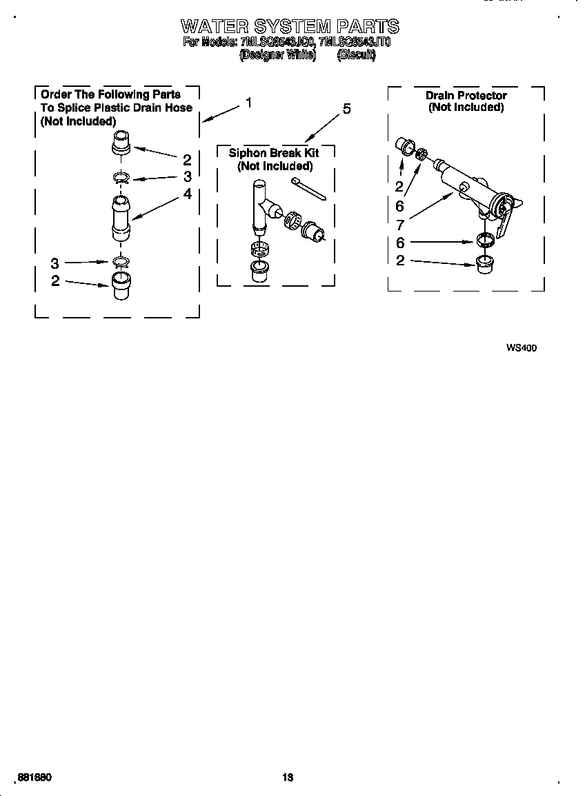 Whirlpool 7MLSQ8543JQ0 water system diagram