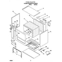 Whirlpool SF5140EEW2 oven diagram