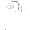 Whirlpool SF5140EEW2 fifth burner diagram