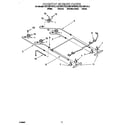 KitchenAid KGRT607HBT3 cooktop burner diagram