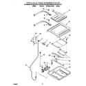 KitchenAid KGRT607HBT3 broiler and oven burner diagram