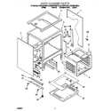 KitchenAid KGRT607HBL4 oven chassis diagram