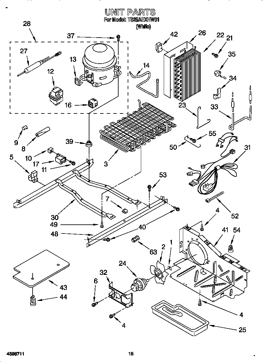 Estate TS25AEXHW01 unit diagram