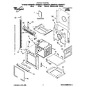 Whirlpool GMC305PDT1 oven diagram
