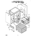KitchenAid KESH307HWH1 oven chassis diagram