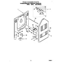 KitchenAid KESH307HWH1 rear chassis diagram