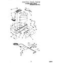 Whirlpool JZ235P0 control panel diagram