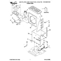 Whirlpool AD40J1 air flow and controls diagram
