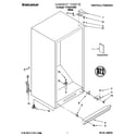 Whirlpool TVF15FRJW00 cabinet diagram