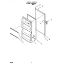 Whirlpool TVF15FRJW00 door diagram