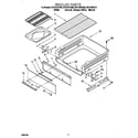 Whirlpool SF310BEGT5 broiler diagram