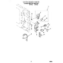 Whirlpool GM8131XEQ0 latch board diagram