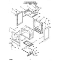 Whirlpool SF3020SGW1 chassis diagram
