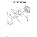 KitchenAid KEBS107DBT9 oven door diagram