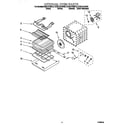 KitchenAid KEBS107DBT9 internal oven diagram