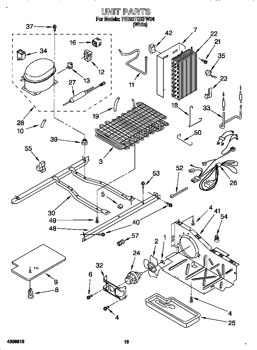 Whirlpool 7ED20TQXFW04 unit diagram