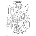 Whirlpool SF195LEHQ6 chassis diagram