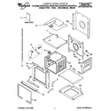 Whirlpool GBD307PDT3 lower oven diagram