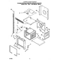 Whirlpool GBD307PDT3 upper oven diagram