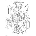Whirlpool SF362BEGW6 chassis diagram