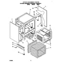 KitchenAid KESC300HWH1 oven chassis diagram