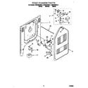 KitchenAid KESC300HWH1 rear chassis diagram