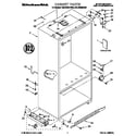 KitchenAid KBLS36MHW00 cabinet diagram