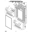 KitchenAid KBLP36MHS00 refrigerator door diagram