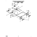 KitchenAid KGST300HWH0 cooktop burner diagram