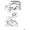 Whirlpool LXR7144EQ1 machine base diagram