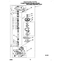 Whirlpool LXR7144EQ1 gearcase diagram
