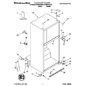 KitchenAid KTRP21KJBT01 cabinet diagram
