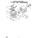 KitchenAid KEBS208DBS10 internal oven diagram