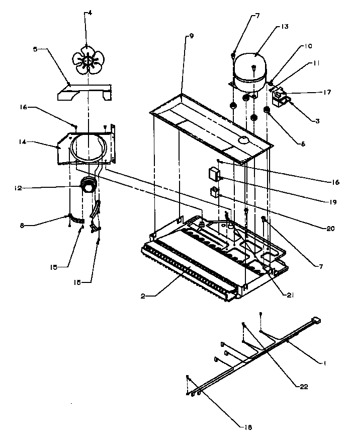 Amana TW18RW-P1181707WW compressor diagram