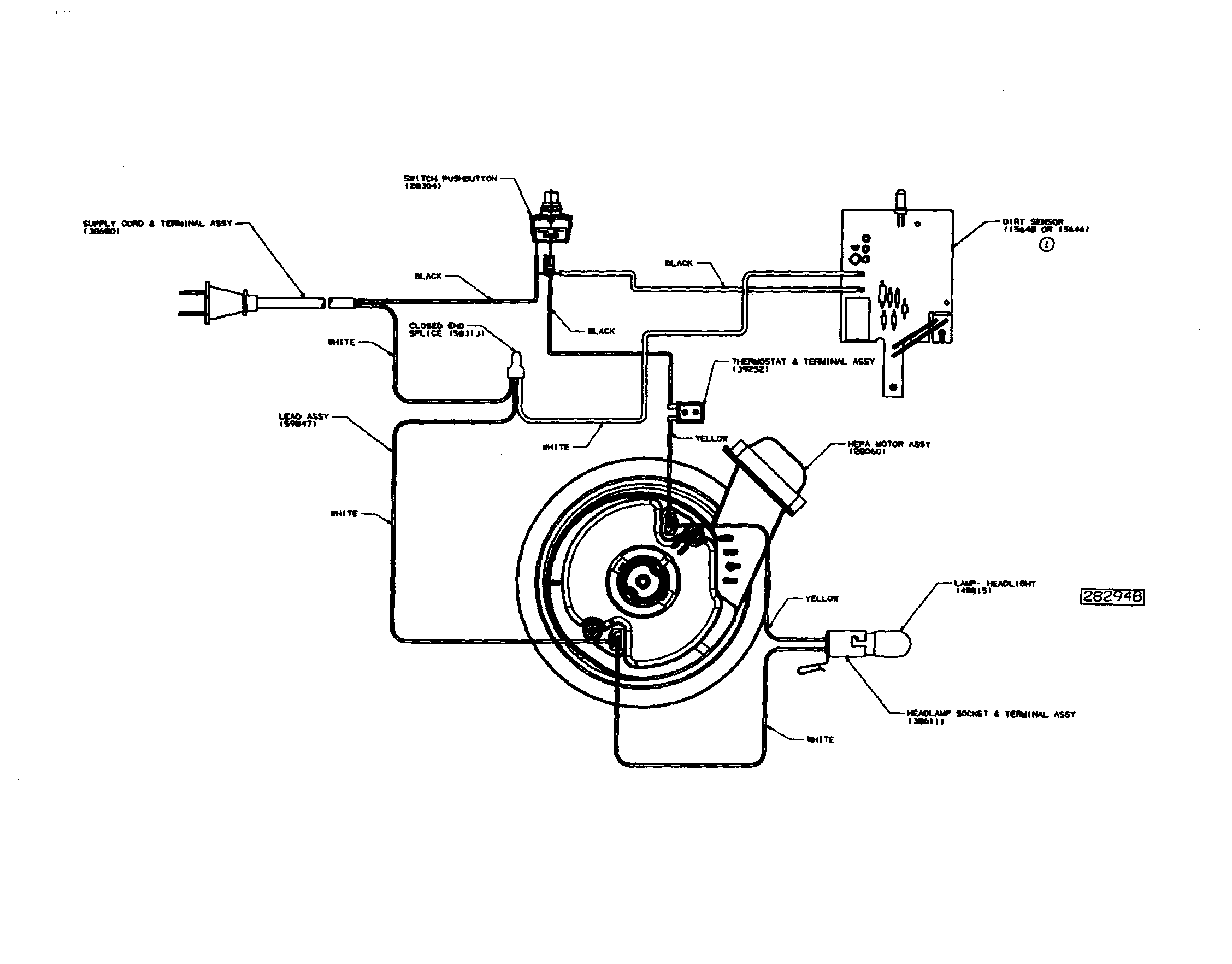 Eureka 4478AT-1 wiring diagram