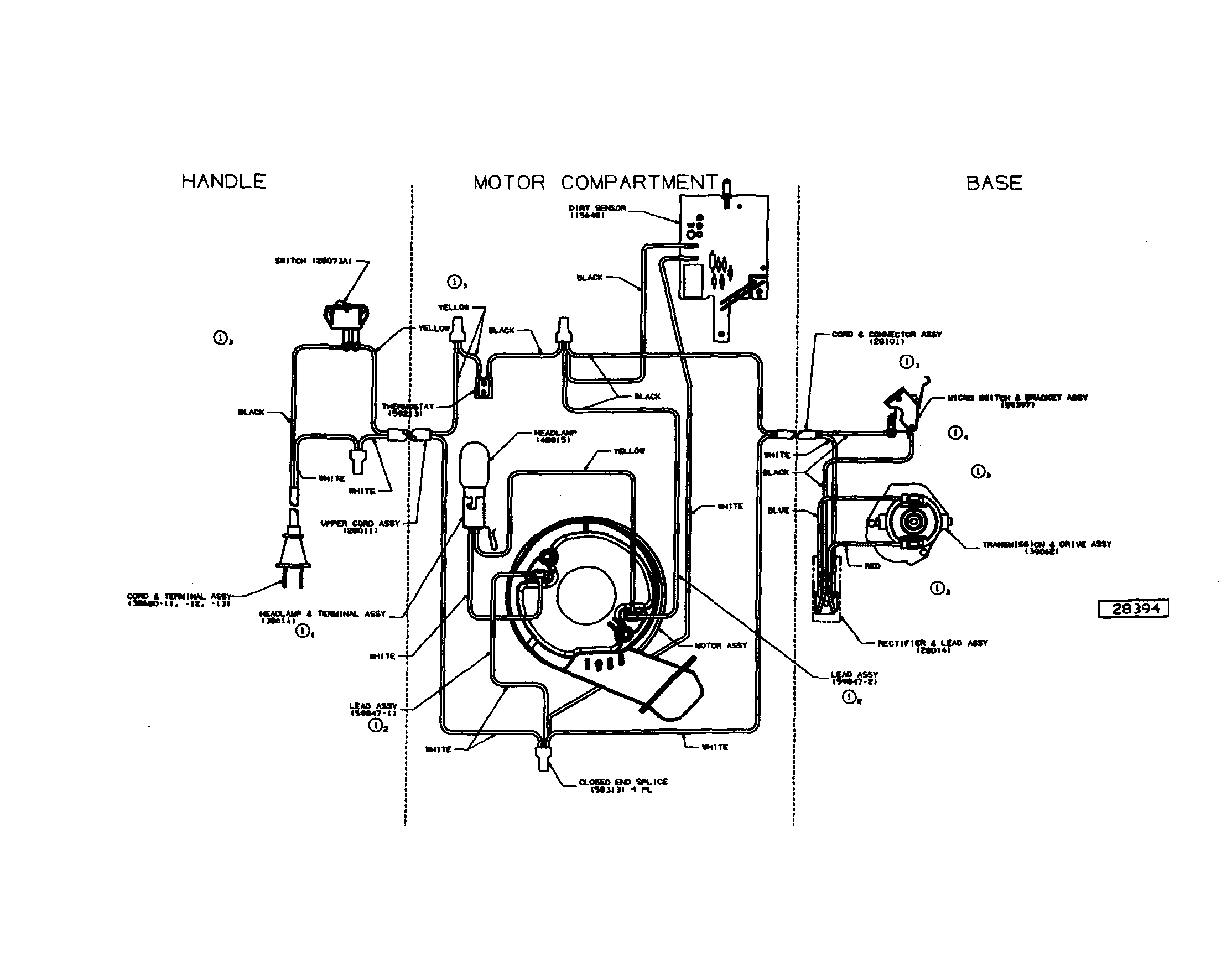 Eureka 5191AT-1 wiring diagram