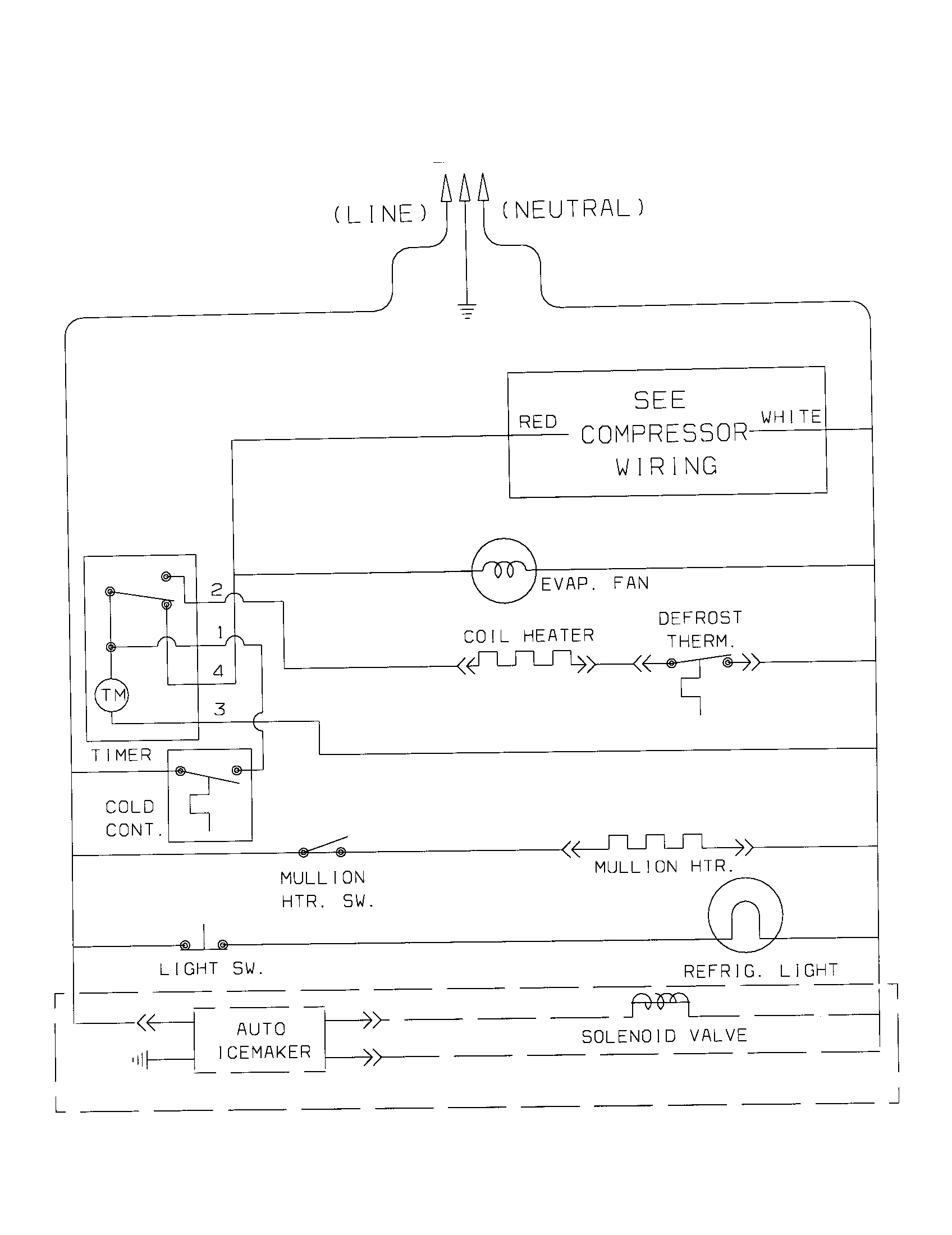 Kenmore 25370157991 wiring schematic diagram