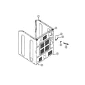 Maytag MDG7057BWW cabinet rear diagram