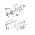 Amana BG18VW-P1320704WW ice maker assembly diagram