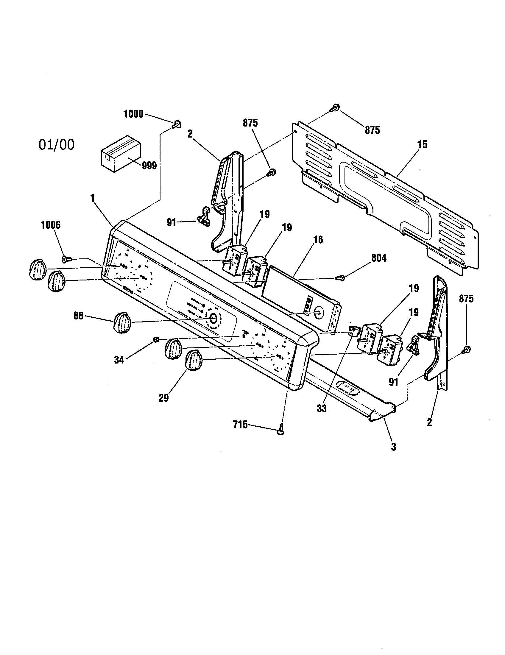 Kenmore 91193148990 backguard diagram