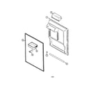 Maytag MTB2448DRW fresh food inner door diagram