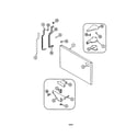 Maytag MTB2448DRW freezer outer door diagram
