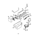 Maytag MTB2448DRW optional ice maker kit-uki1000axx diagram
