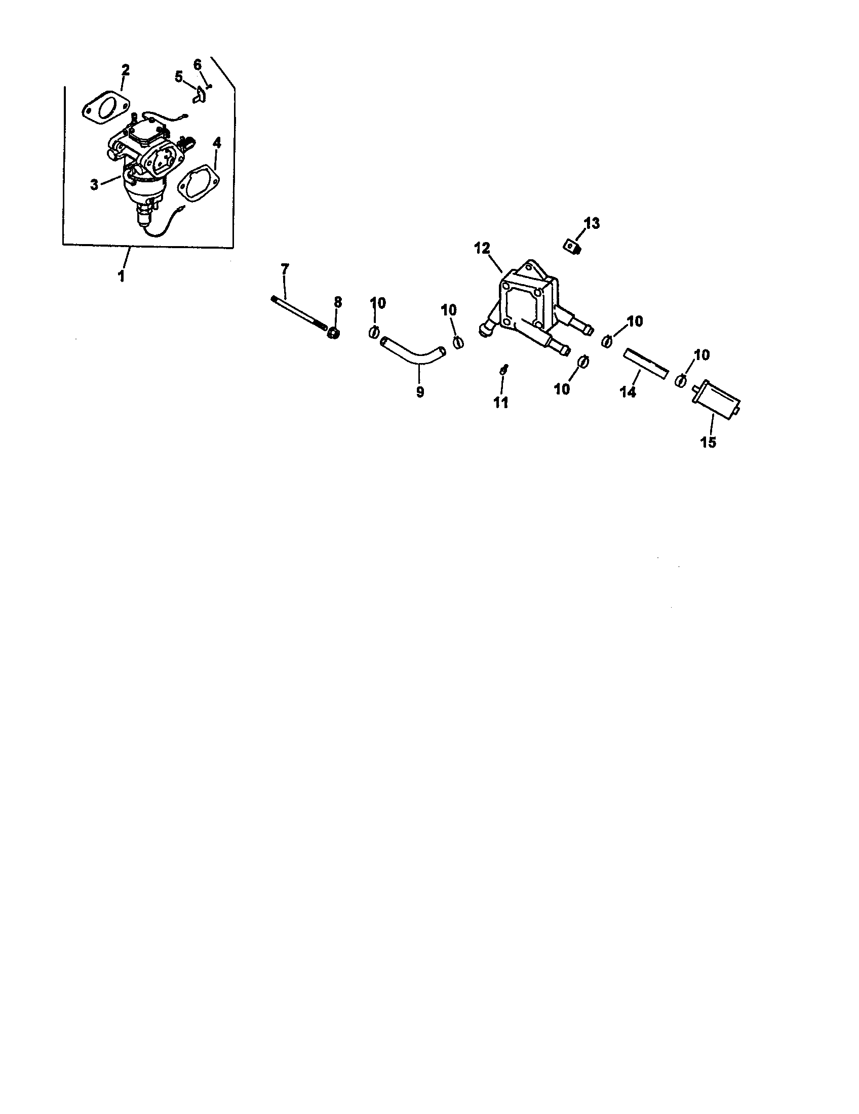 Craftsman 917273322 fuel system diagram
