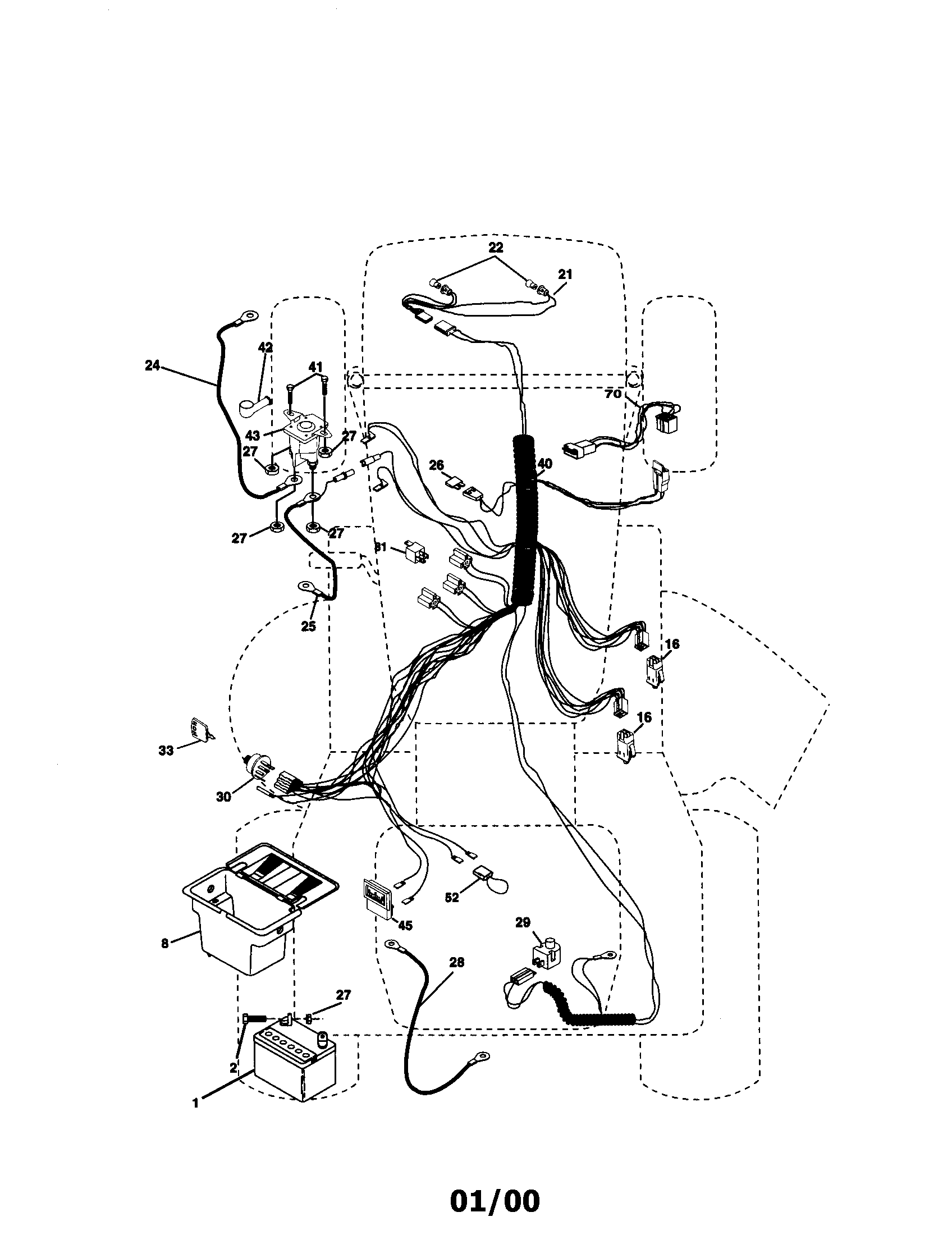 Craftsman 917271060 electrical diagram